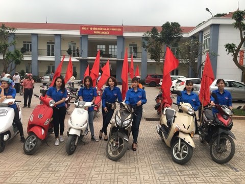  Trường mầm non Long Biên tham gia “LỄ GIA QUÂN TỔNG ĐIỀU TRA DÂN SỐ VÀ NHÀ Ở NĂM 2019” của phường Long Biên.
